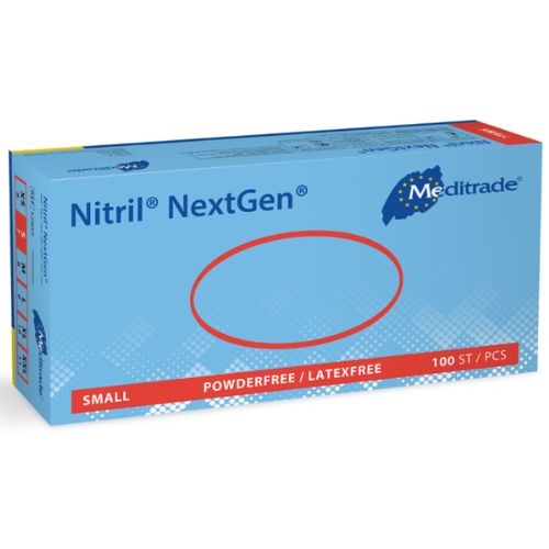 Meditrade NextGen® | puderfrei | Nitril | blau