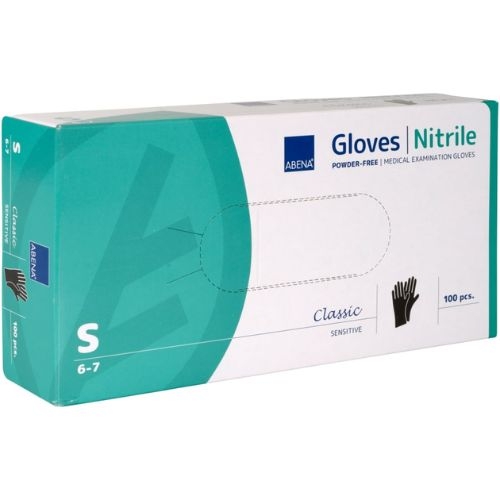 ABENA®Classic Sensitive | Einweghandschuh | Nitril | schwarz