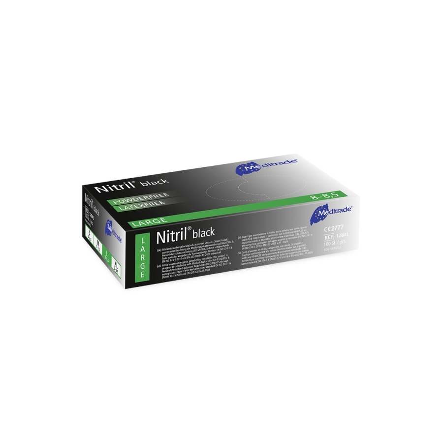 Meditrade Nitril® BLACK, ungepudert