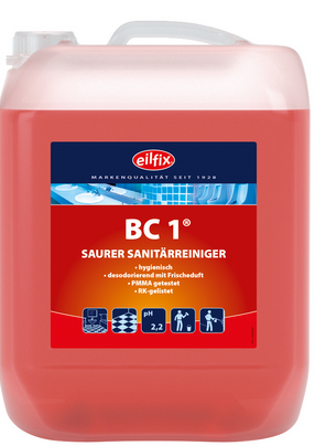 Eilfix | BC 1® SANITÄRREINIGER