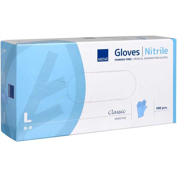 ABENA® Classic Sensitive Nitril blau