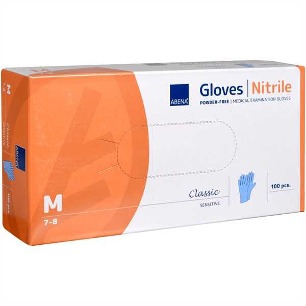 ABENA® Classic Sensitive Nitril blau