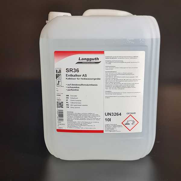 SR36 Kalklöser, Entkalker 10 Liter