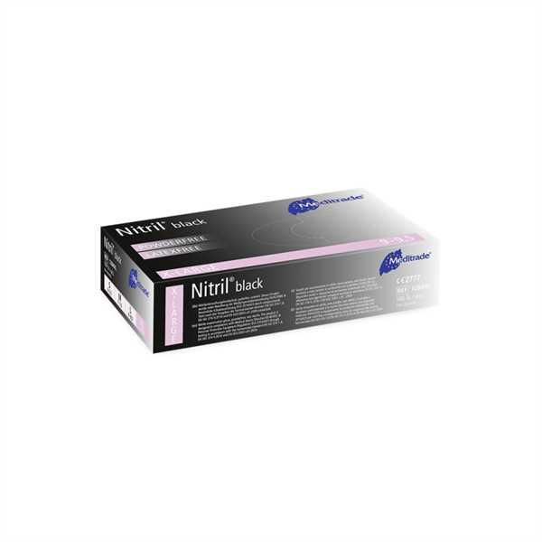 Meditrade Nitril® BLACK, ungepudert