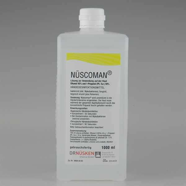 Nüscoman Händedesinfektion 1 L