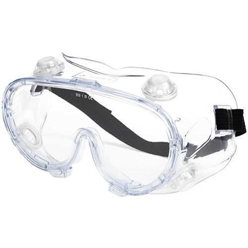 Schutzbrille, belüftet aus PVC