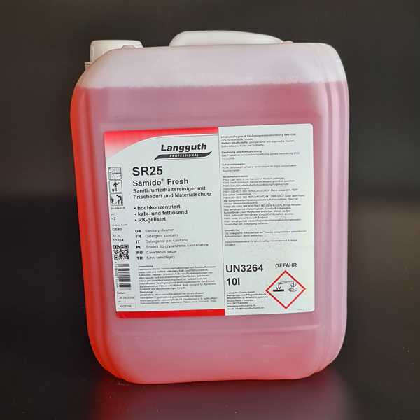 SR25 Sanitärreiniger, Samido Fresh 10 Liter